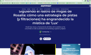 Marketing Rosalía LUX